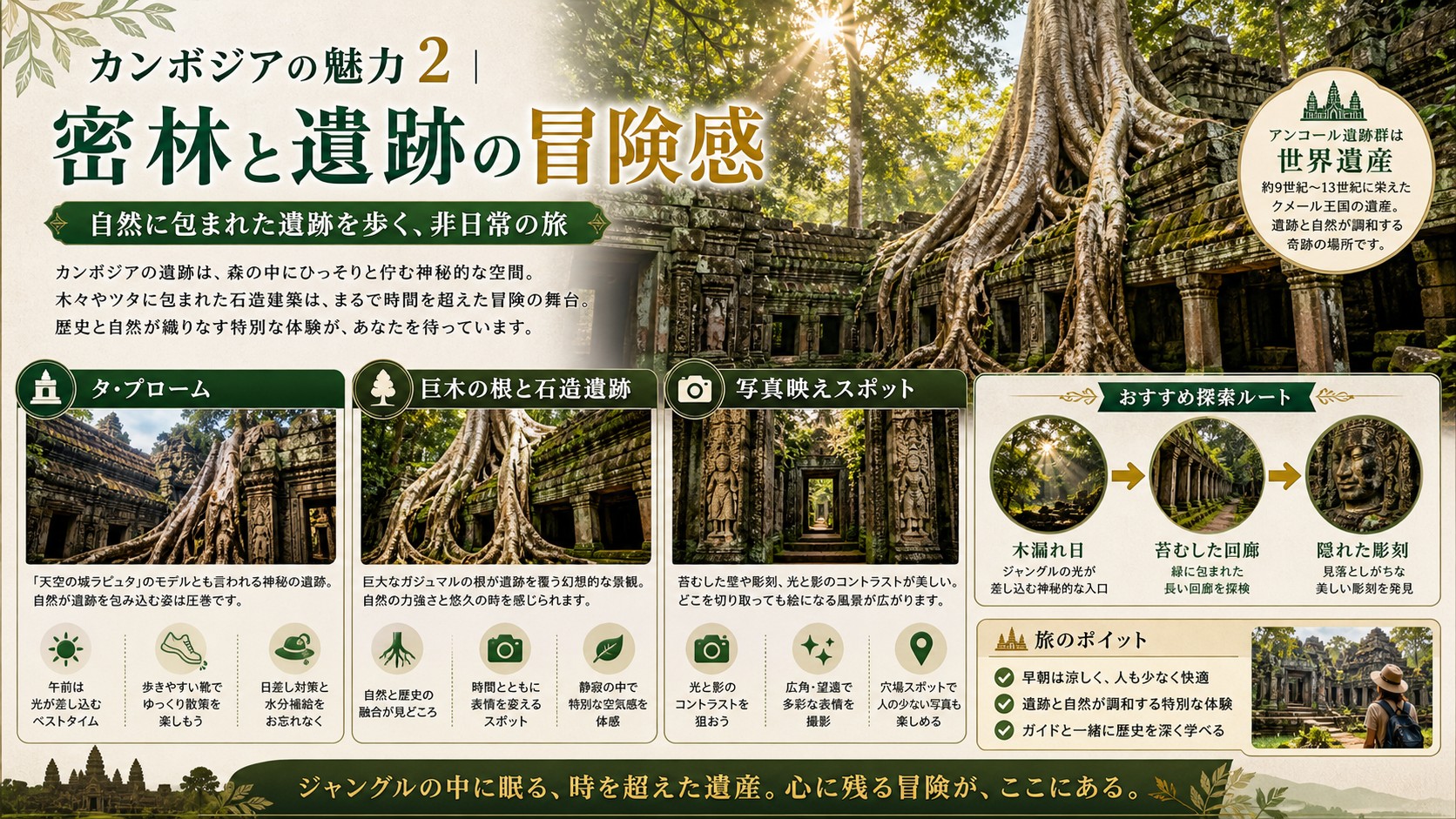 カンボジア の魅力 2