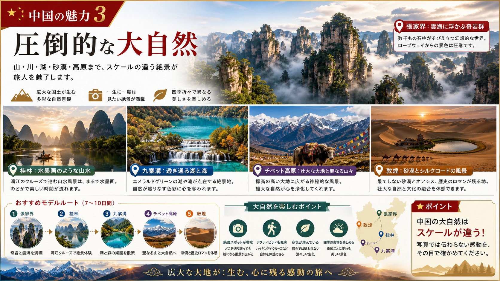 中国 の魅力 3