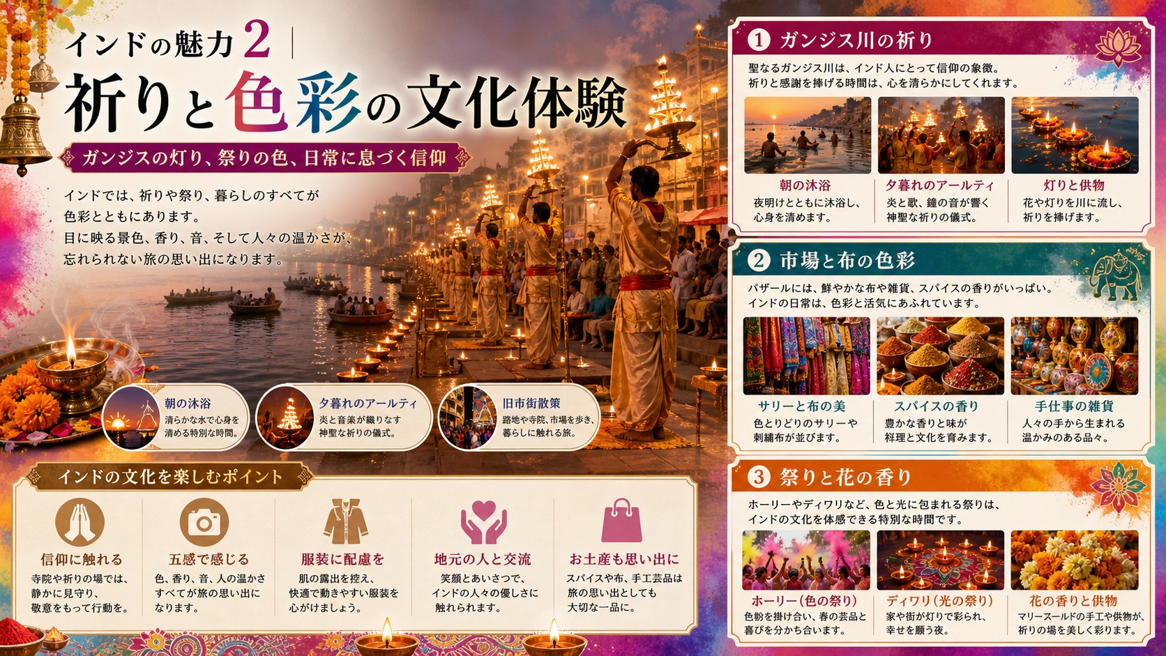 インド の魅力 2