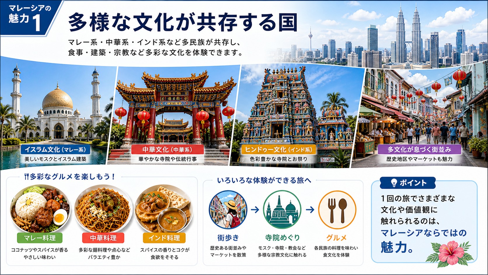 マレーシア の魅力 1