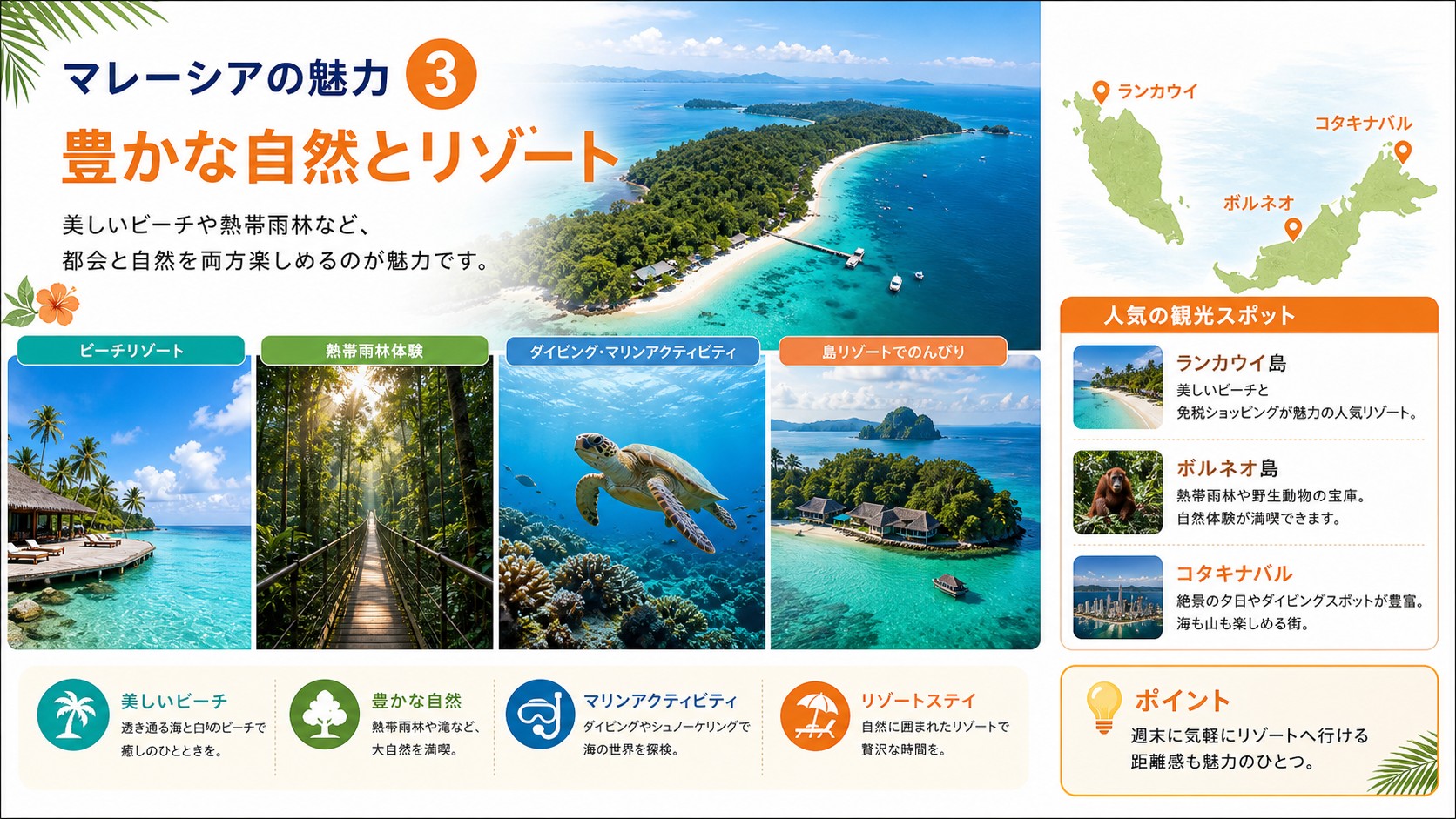マレーシア の魅力 3