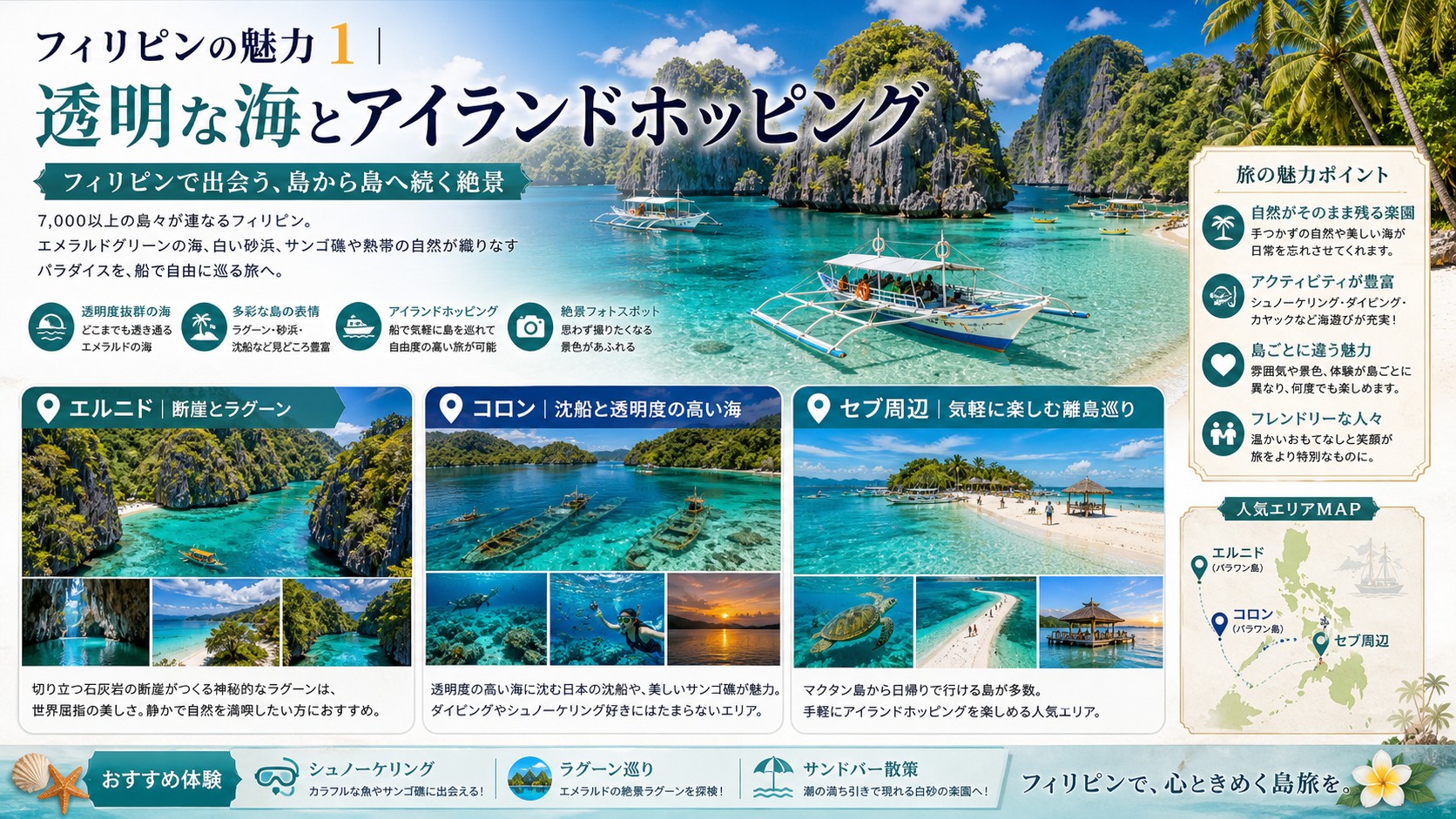 フィリピン の魅力 1