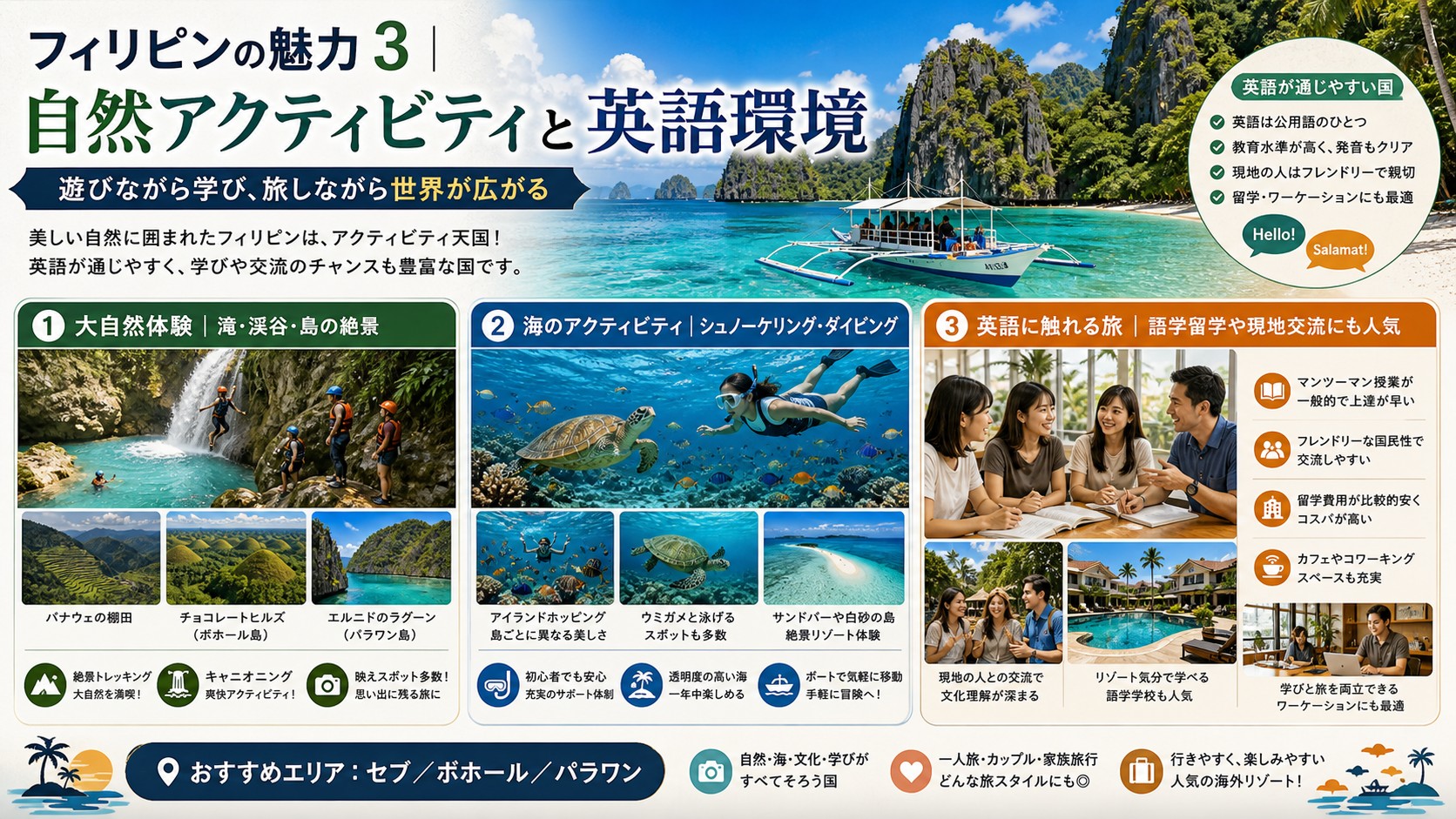 フィリピン の魅力 3