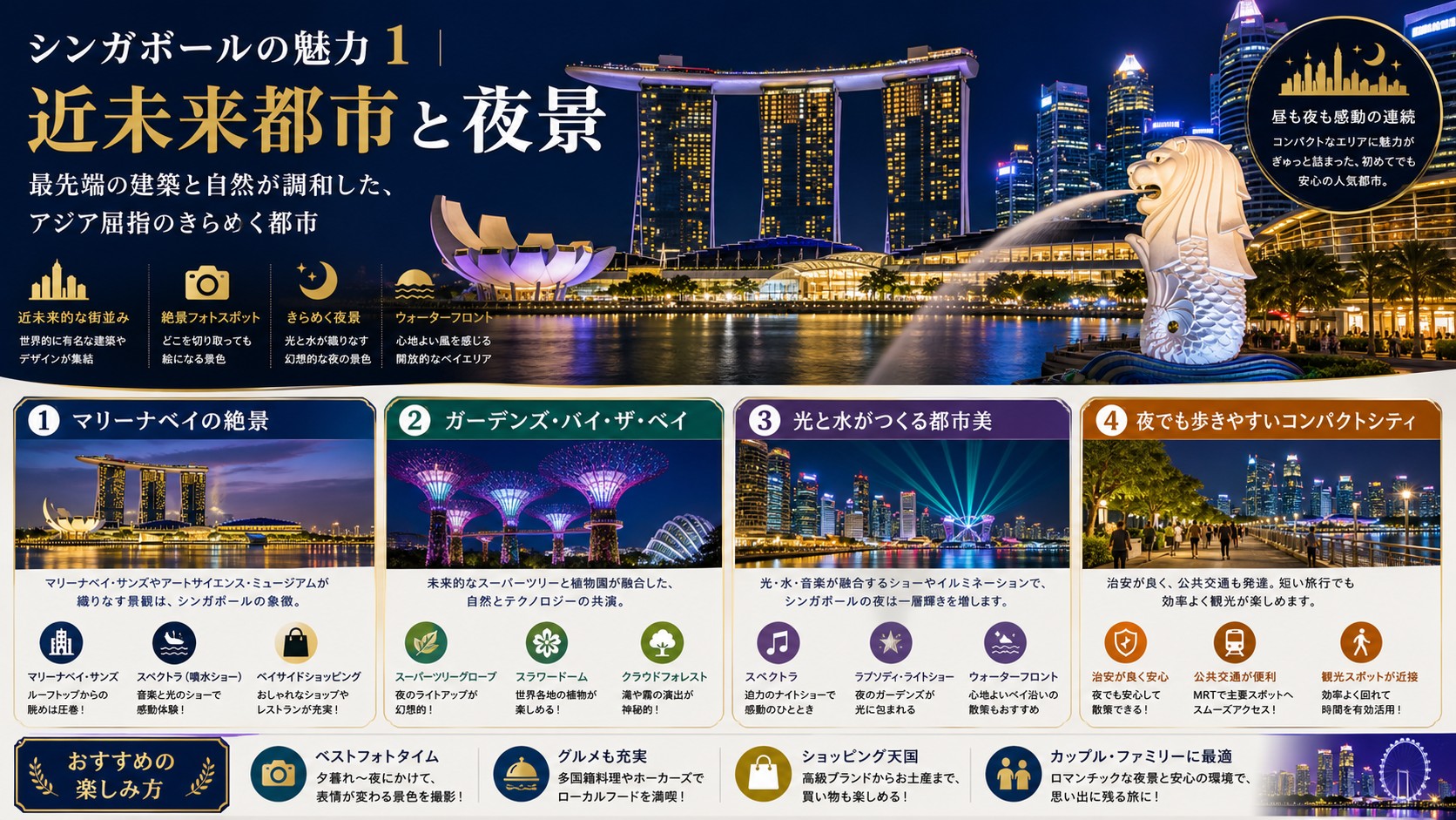 シンガポール の魅力 1