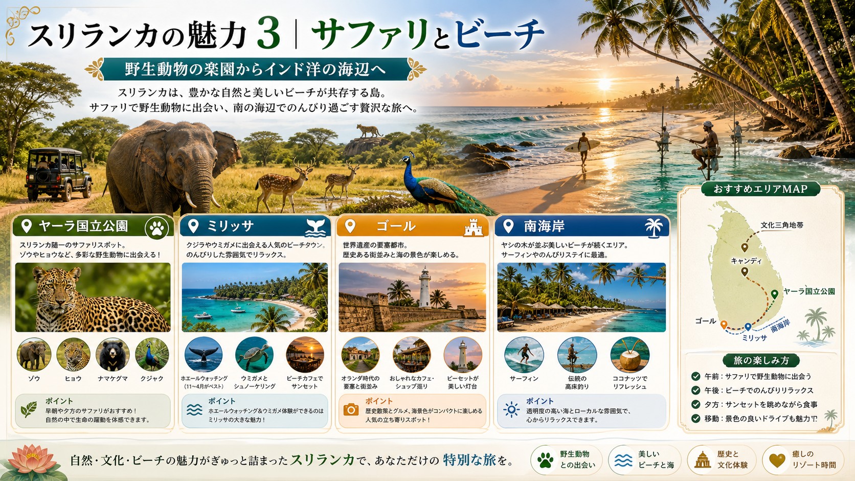 スリランカ の魅力 3