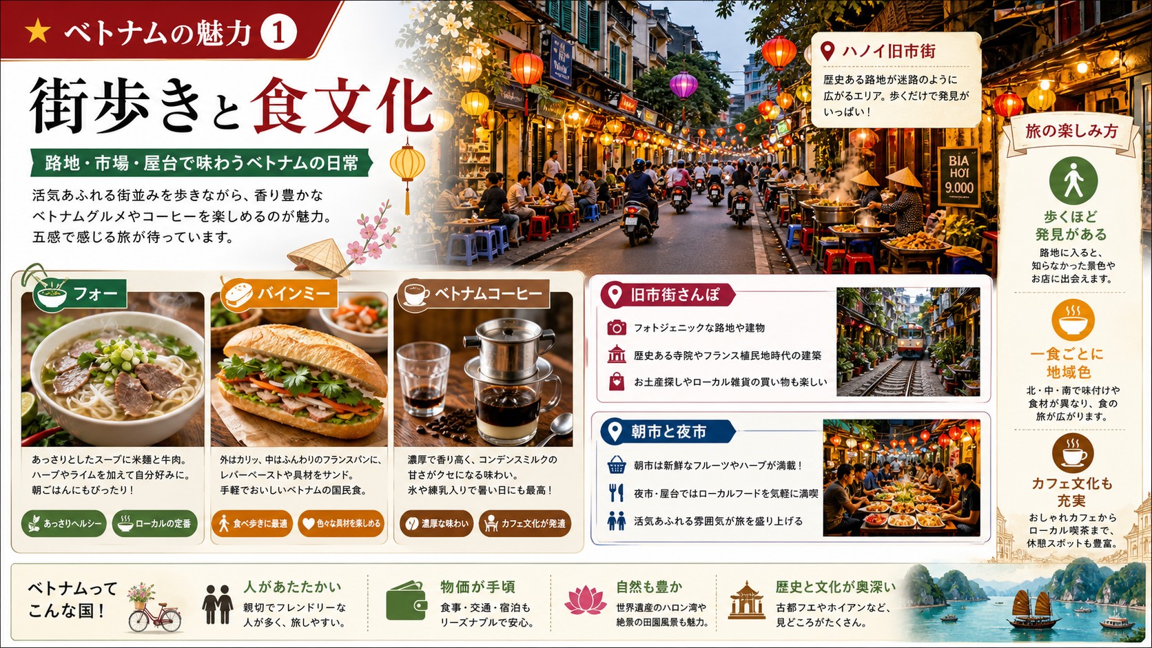 ベトナム の魅力 1